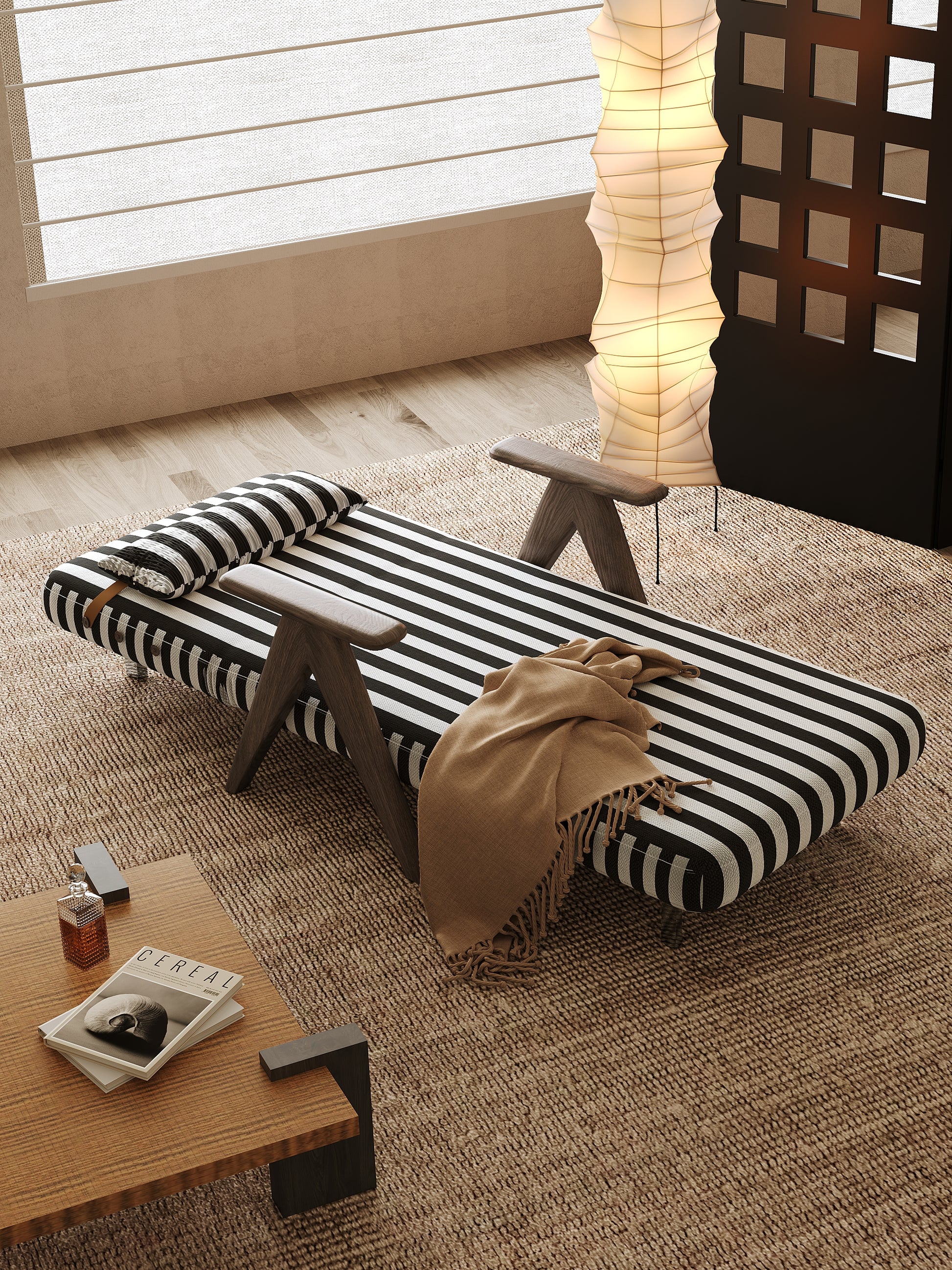 Retro sun lounge Arm chair - SMART SPACES