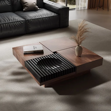Japanese style modern coffee table with high storage capacity - SMART SPACES