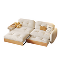 Japanese style plush sofa with Storage capacity - SMART SPACES
