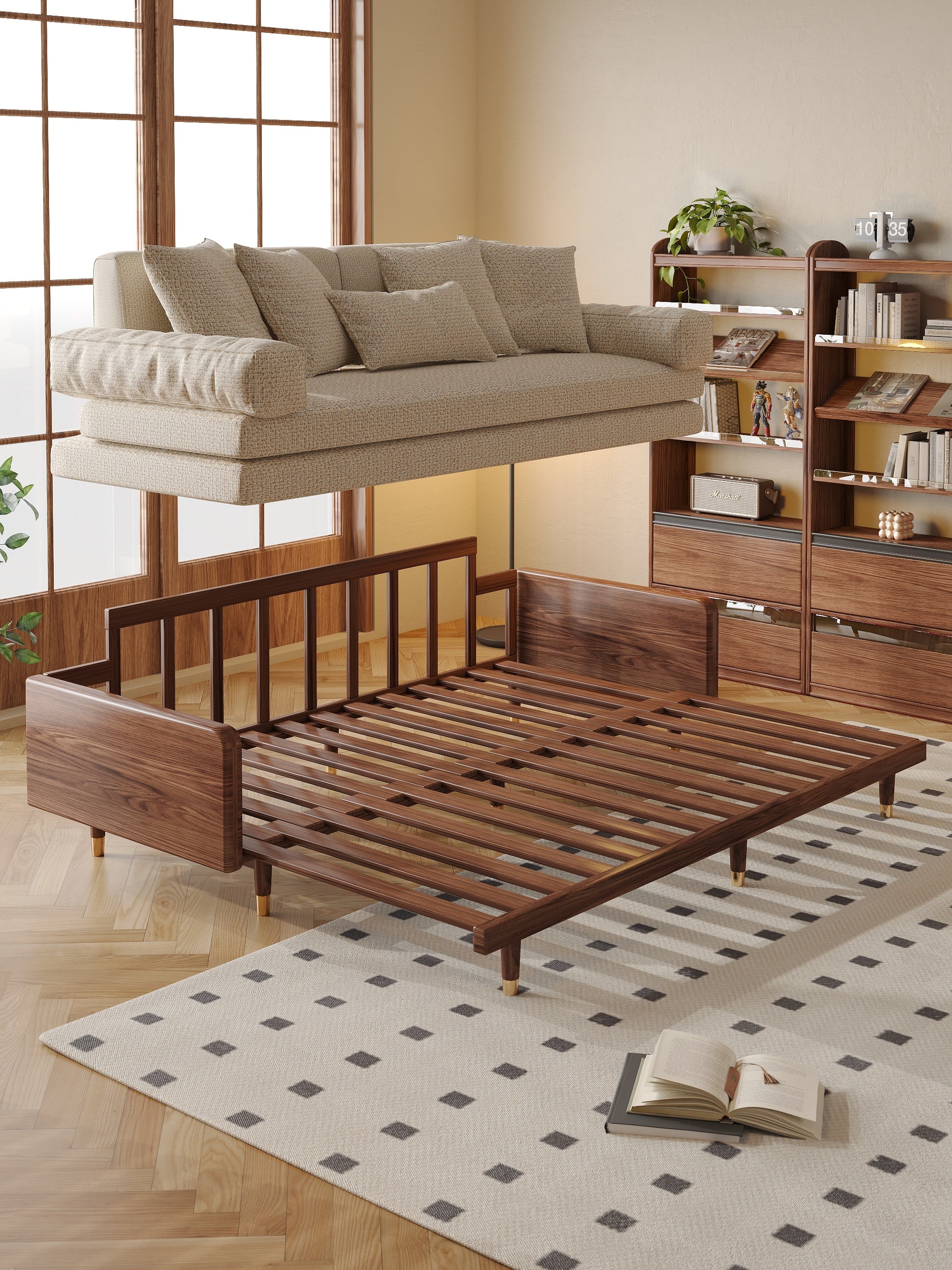 Japanese Style sun lounge sofa - SMART SPACES