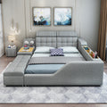 EVOTECH SMART BED WITH SPEAKERS AND OTTOMAN STORAGE - SMART SPACES