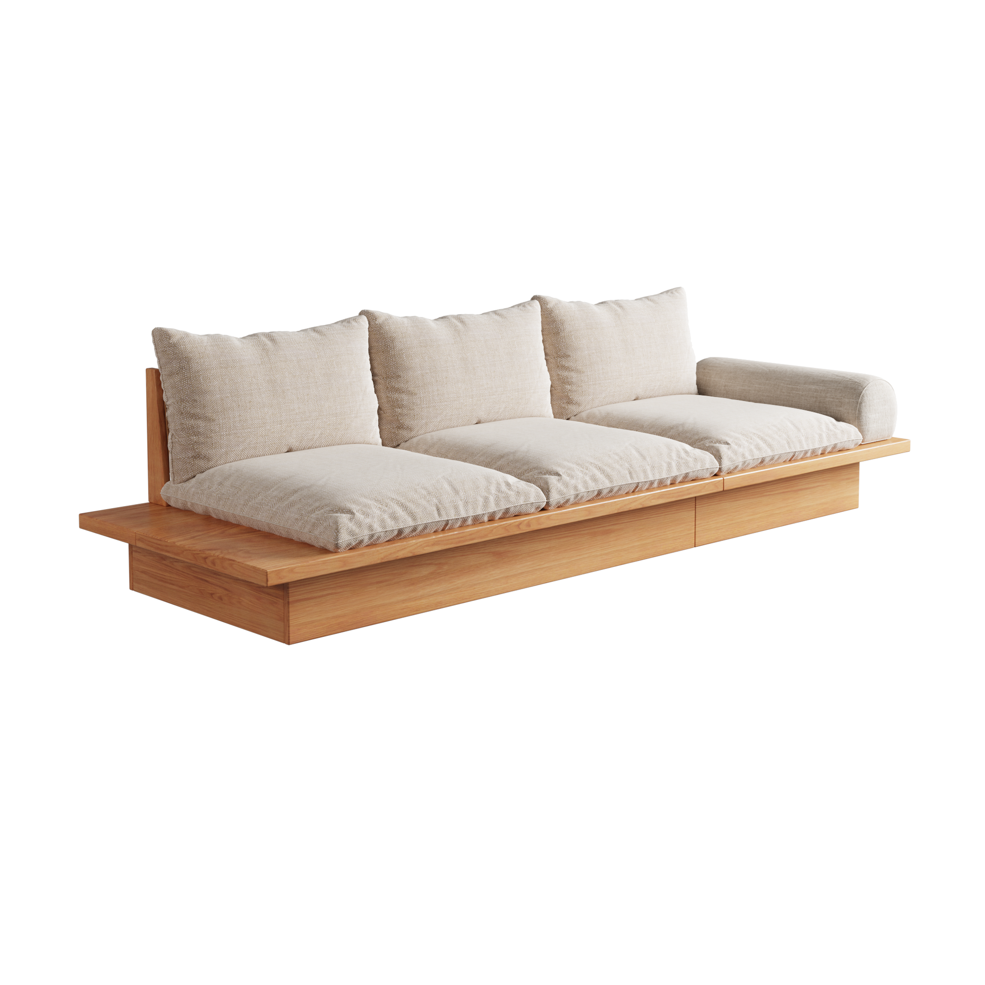 Japanese Style Luxury sofa with storage compartments - SMART SPACES