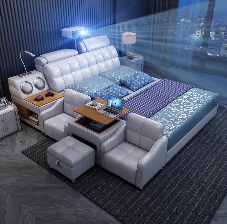 EVOTECH - SMART BED WITH PROJECTOR AND SOFA - SMART SPACES