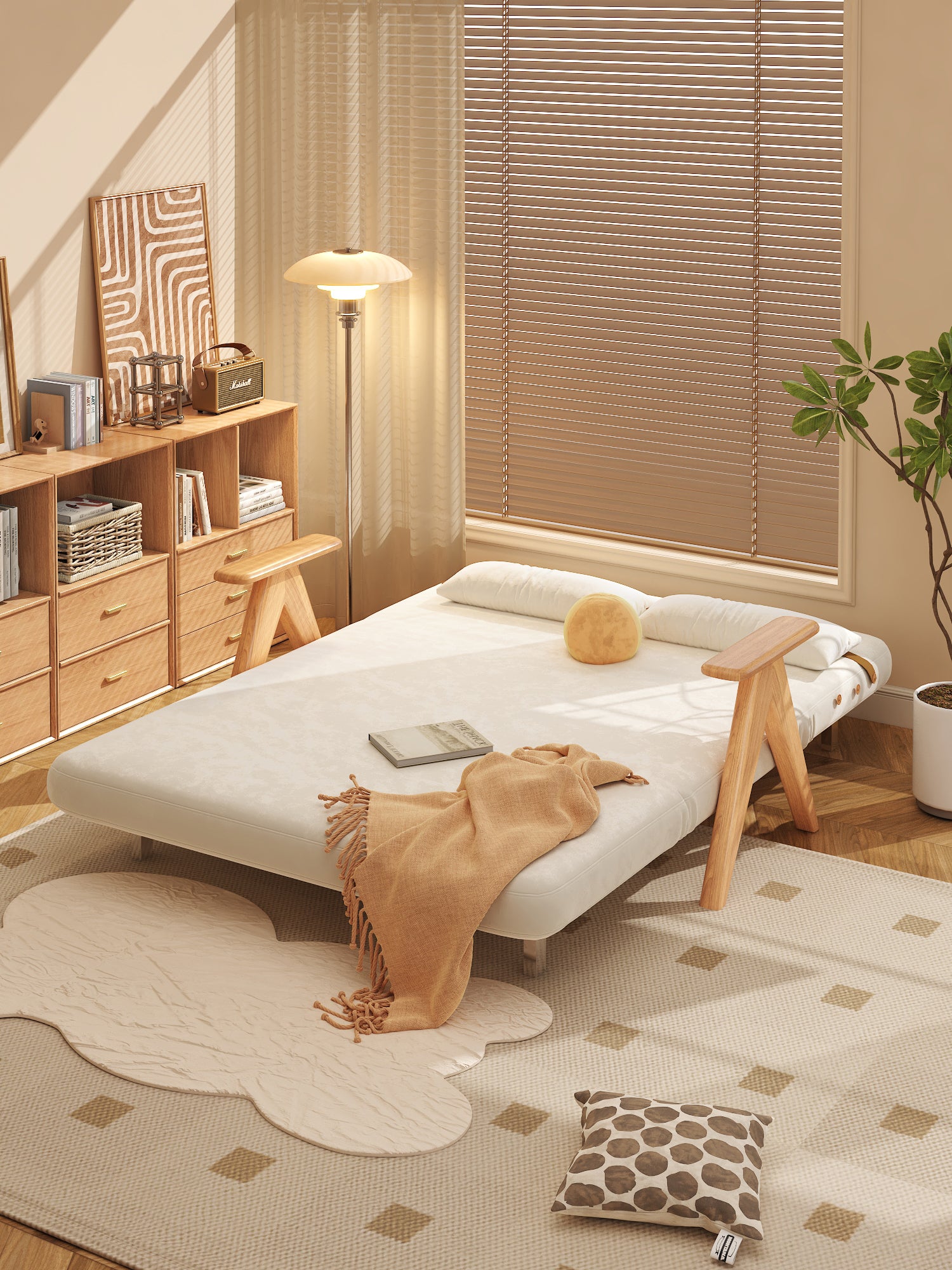 Minimalist Luxury sun lounge chair - SMART SPACES