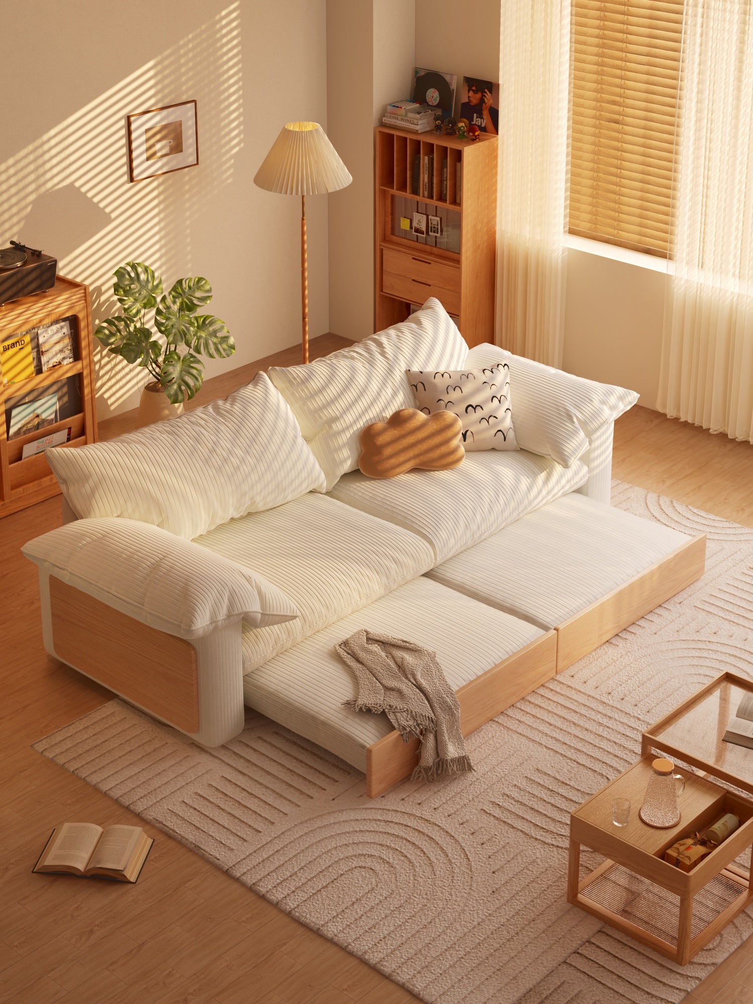 Maximum comfort luxury extendable Sofa - SMART SPACES